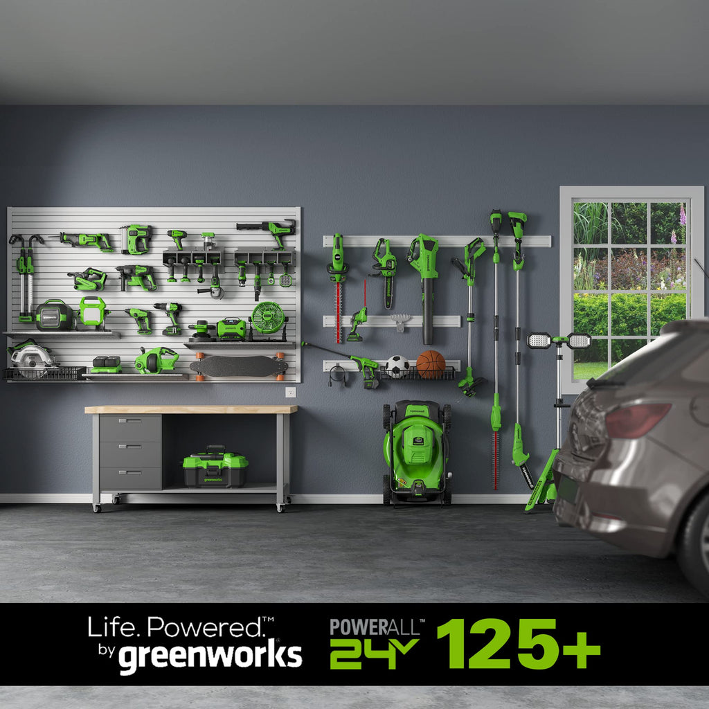 Greenworks(グリーンワークス) 充電式ブロワー 電動ブロアー 風速可変